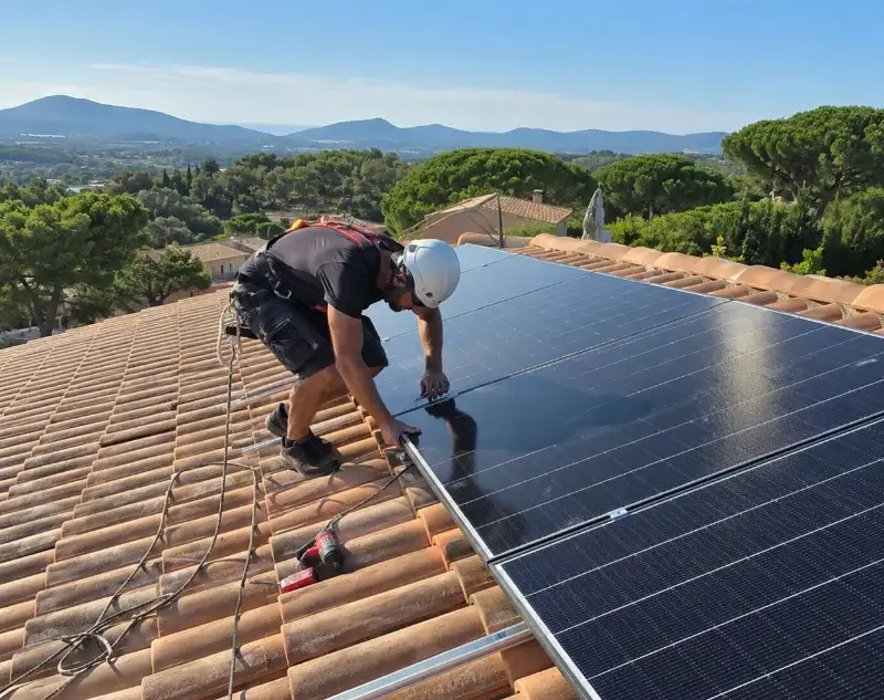 Installateur panneaux solaires Treffieux — pose photovoltaïque sur toiture